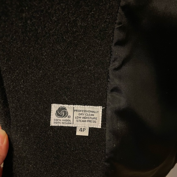 Evan Picone Petites Wool Coat - Picture 4 of 7